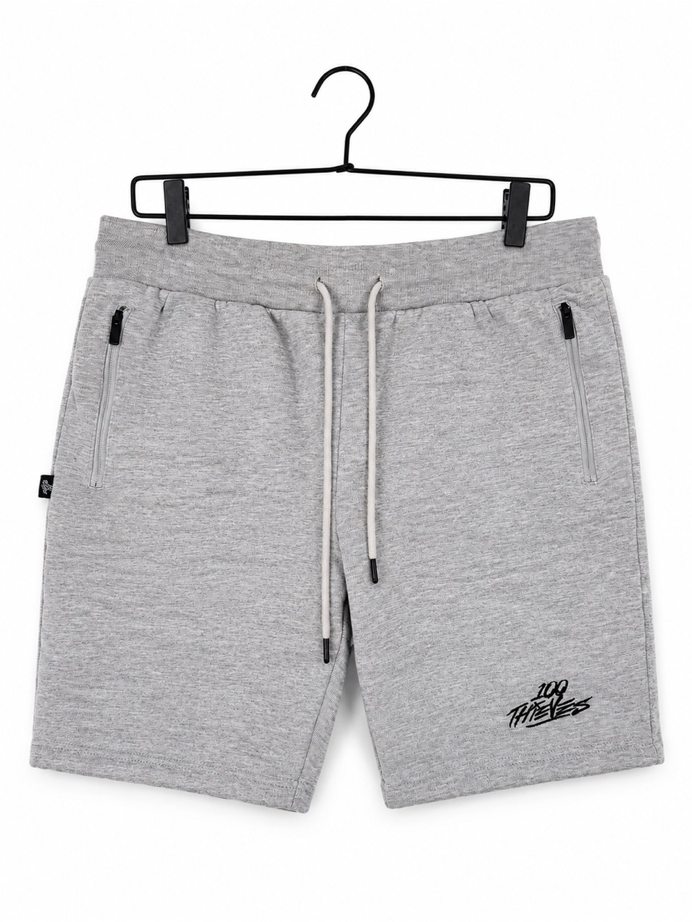 100‎ Thieves Gray Sweat Shorts Large